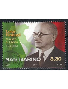 SAN MARINO 2011 Luigi Einaudi us