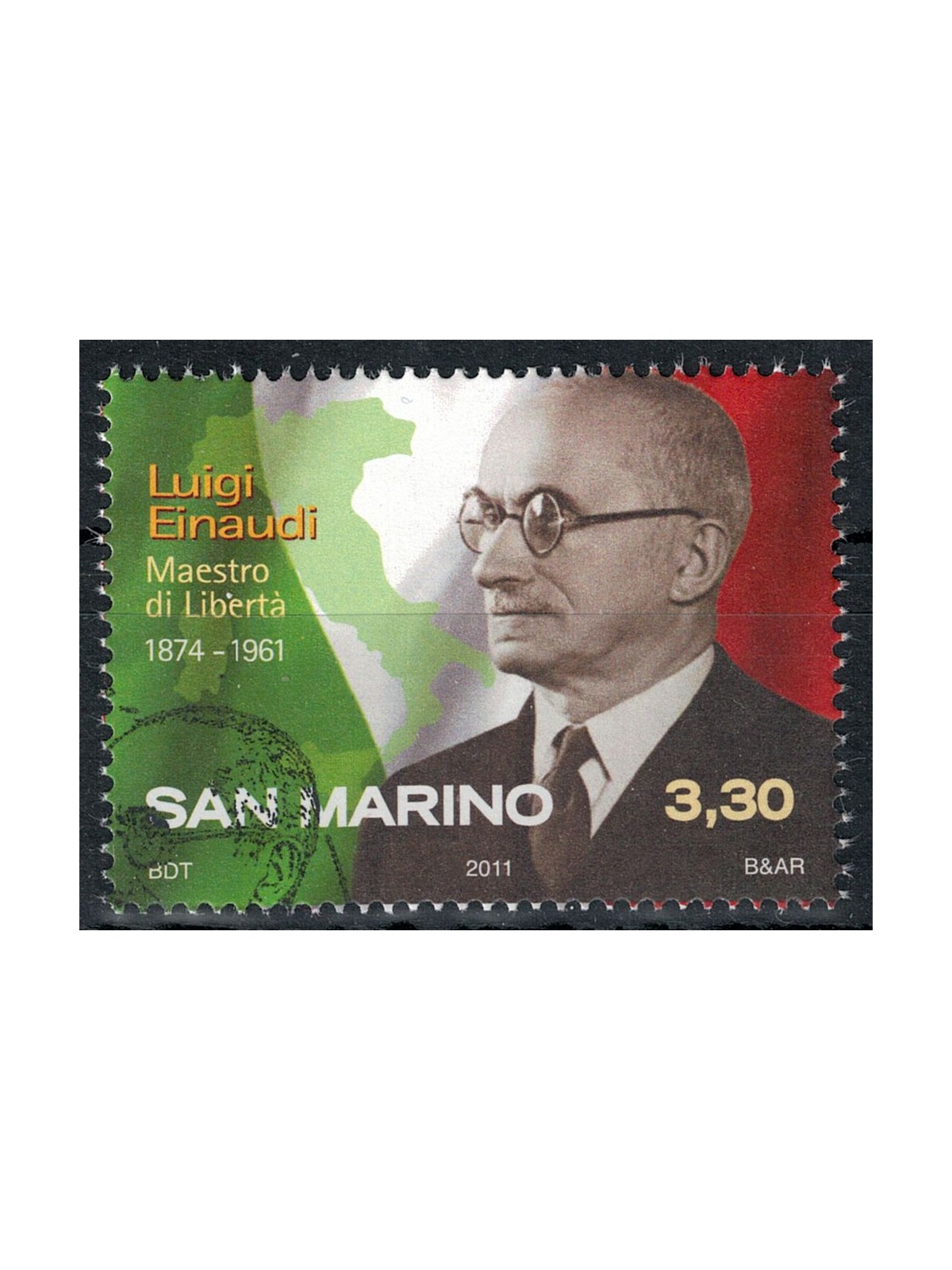 SAN MARINO 2011 Luigi Einaudi us