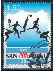 SAN MARINO 2011 Lo sport nella filatelia us