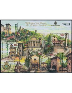 SAN MARINO 2011 Serie turistica BF us