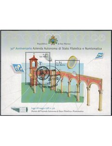 SAN MARINO 2011 Azienda Autonoma di Stato Filatelica BF us