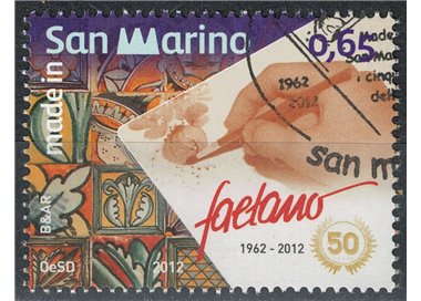 SAN MARINO 2012 Ceramica Faetano us