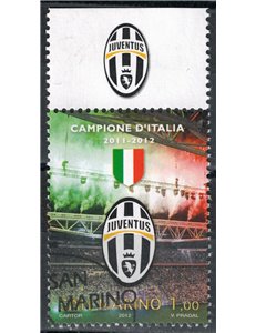 SAN MARINO 2012 Juventus campione d'Italia us