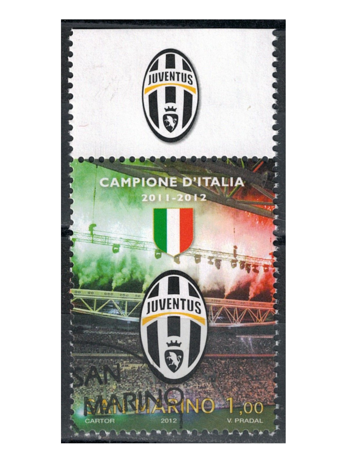 SAN MARINO 2012 Juventus campione d'Italia us