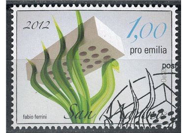 SAN MARINO 2012 Pro earthquake victims Emilia Romagna us