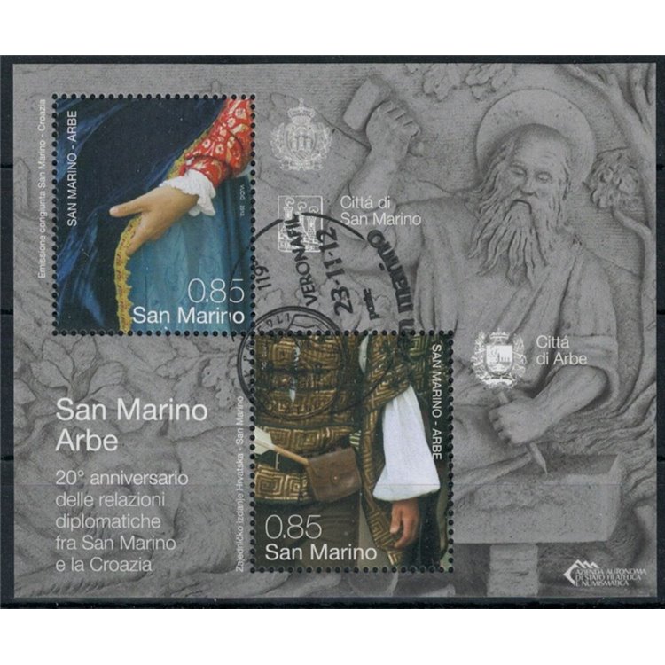 SAN MARINO 2012 Relations between San Marino and Croatia s/s us
