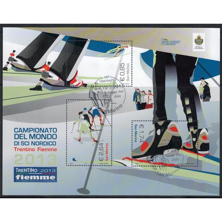 SAN MARINO 2013 Nordic Skiing s/s us