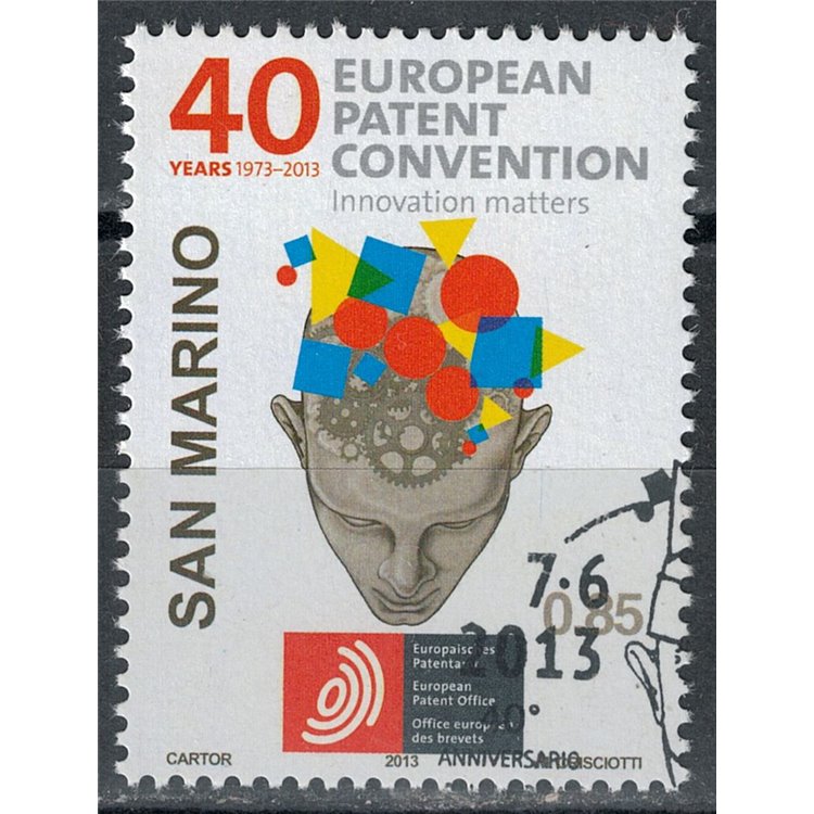 SAN MARINO 2013 Brevetti Europei us