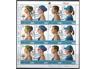 SAN MARINO 2012 London Olympics m/s us