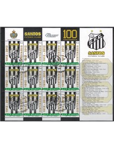 SAN MARINO 2012 Santos Football Club m/s us