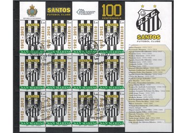 SAN MARINO 2012 Santos Football Club m/s us