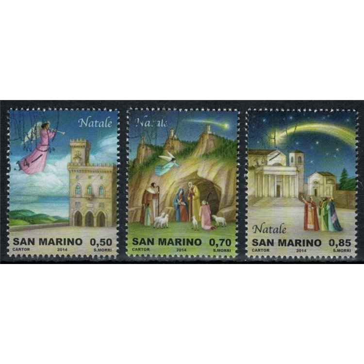 SAN MARINO 2014 Natale 3v us