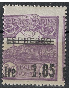 SAN MARINO 1926 Veduta di San Marino MNH**