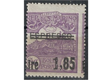SAN MARINO 1926 View of San Marino MNH**