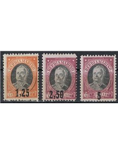 SAN MARINO 1927 Antonio Onofri, overprinted 3v MNH**