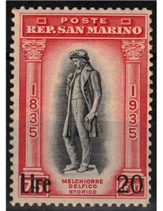 SAN MARINO 1942 Melchiorre Delfico MNH**