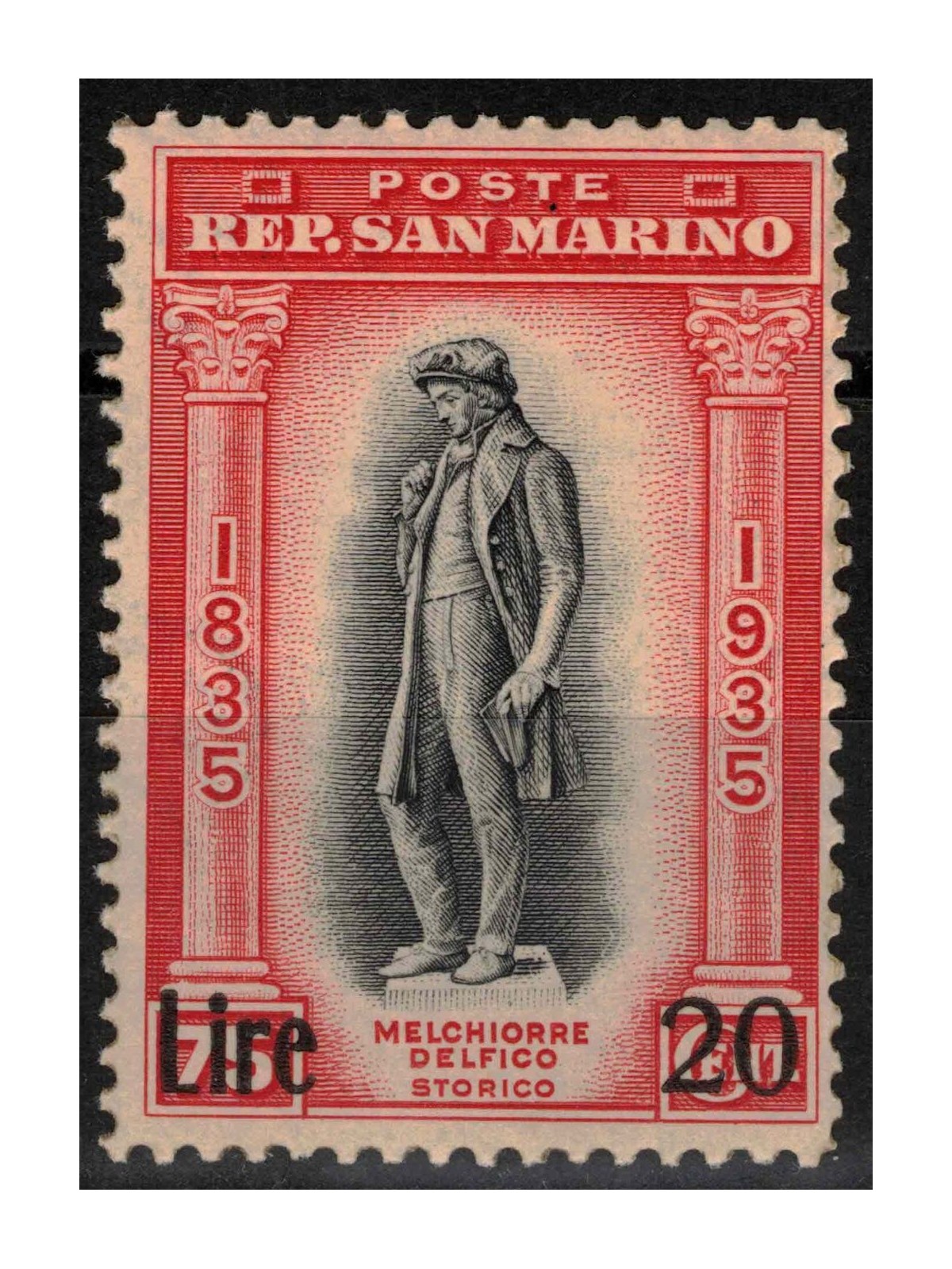 SAN MARINO 1942 Melchiorre Delfico MNH**