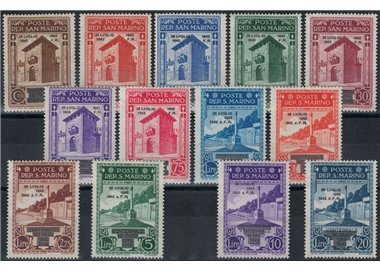 SAN MARINO 1943 Caduta del fascismo 13v MNH**