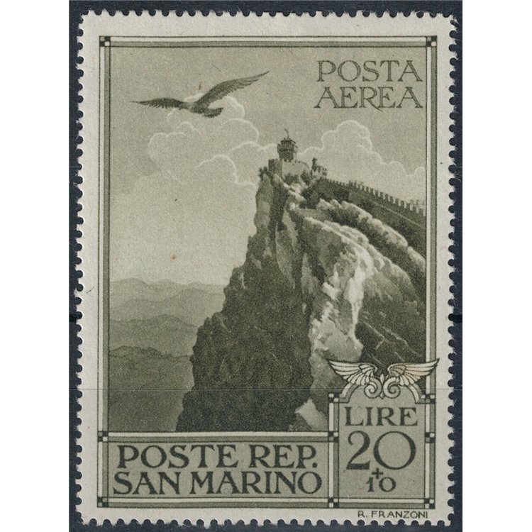 SAN MARINO 1944 Pro Case Popolari (airmail) MNH**