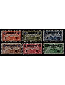 SAN MARINO 1933 Zeppelin Cruise 6v MH*
