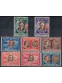 SAN MARINO 1947 Roosevelt (airmail) 8v MNH**