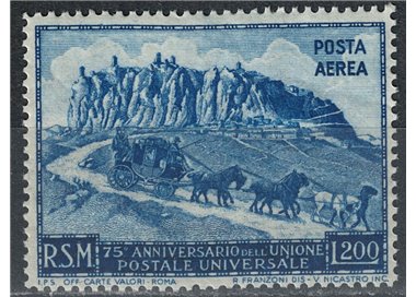 SAN MARINO 1950 Anniversario UPU (posta aerea) £ 200 MNH**