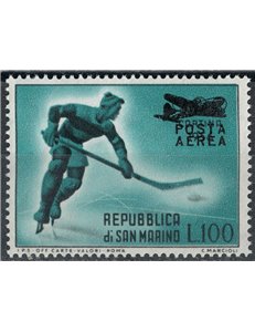 SAN MARINO 1956 Cortina overprinted (airmail) MNH**