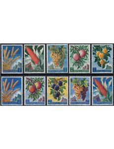 SAN MARINO 1958 Agricultural products 10v MNH**
