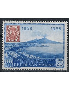 SAN MARINO 1958 Regno di Napoli MNH**