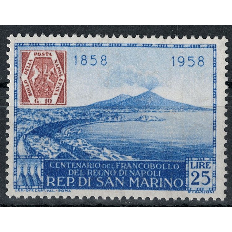 SAN MARINO 1958 Kingdom of Naples MNH**