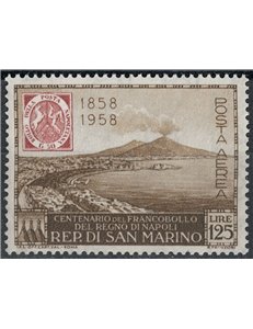 SAN MARINO 1958 Kingdom of Naples (airmail) MNH**