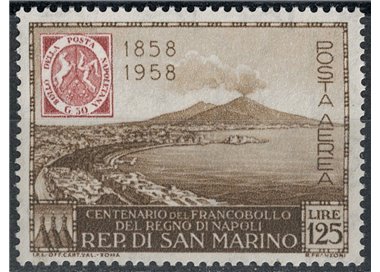 SAN MARINO 1958 Kingdom of Naples (airmail) MNH**