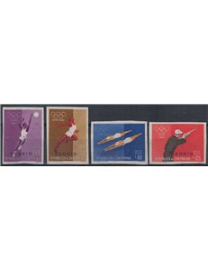 SAN MARINO 1960 Rome Olympics, Essay 4v MNH**