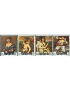 SAN MARINO 1966 Paintings by Titian 4v MNH**