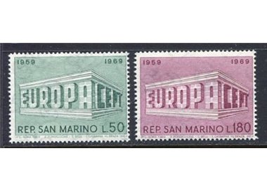 SAN MARINO 1969 Europa 2v MNH**