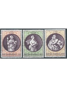 SAN MARINO 1969 Christmas 3v MNH**