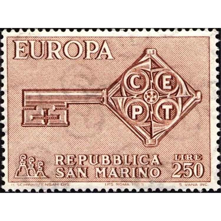 SAN MARINO 1968 Europe MNH**