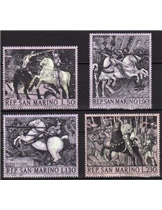SAN MARINO 1968 Paolo Uccello 4v MNH**