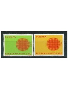 SAN MARINO 1970 Europa 2v MNH**