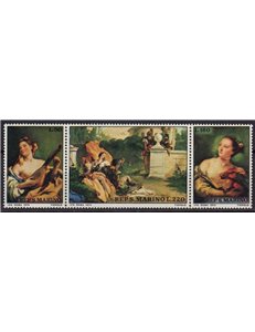 SAN MARINO 1970 Giambattista Tiepolo 3v MNH**