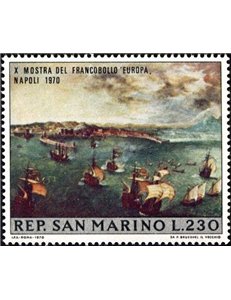 SAN MARINO 1970 Mostra del francobollo Europa MNH**