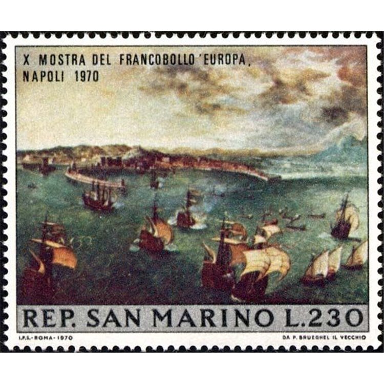 SAN MARINO 1970 Mostra del francobollo Europa MNH**