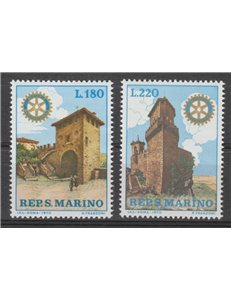 SAN MARINO 1970 Rotary International 2v MNH**