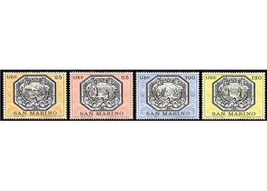 SAN MARINO 1972 Allegories of San Marino 4v MNH**