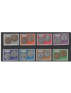 SAN MARINO 1972 Coins of San Marino 8v MNH**