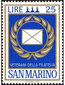 SAN MARINO 1972 Veterans of Philately MNH**