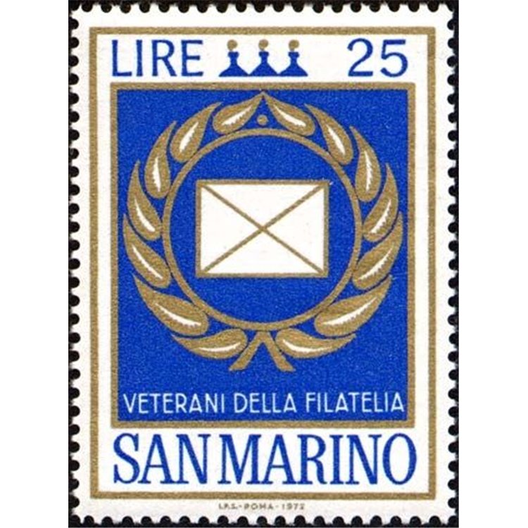 SAN MARINO 1972 Veterans of Philately MNH**