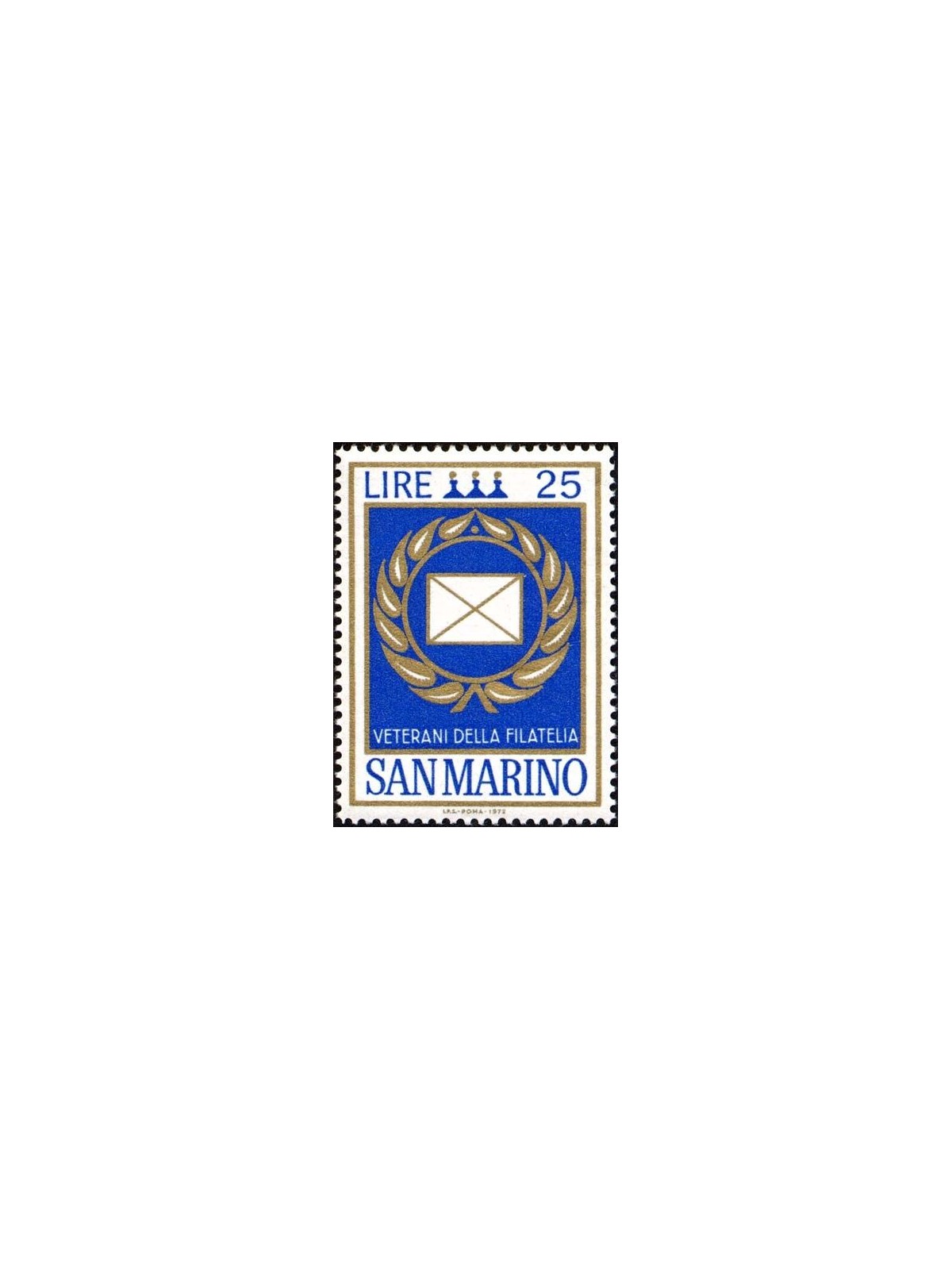 SAN MARINO 1972 Veterani della filatelia MNH**