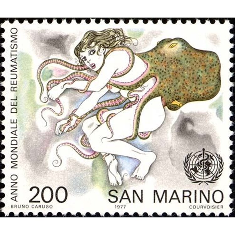 SAN MARINO 1977 Anno del reumatismo MNH**