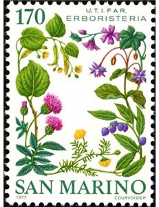 SAN MARINO 1977 Erboristeria MNH**